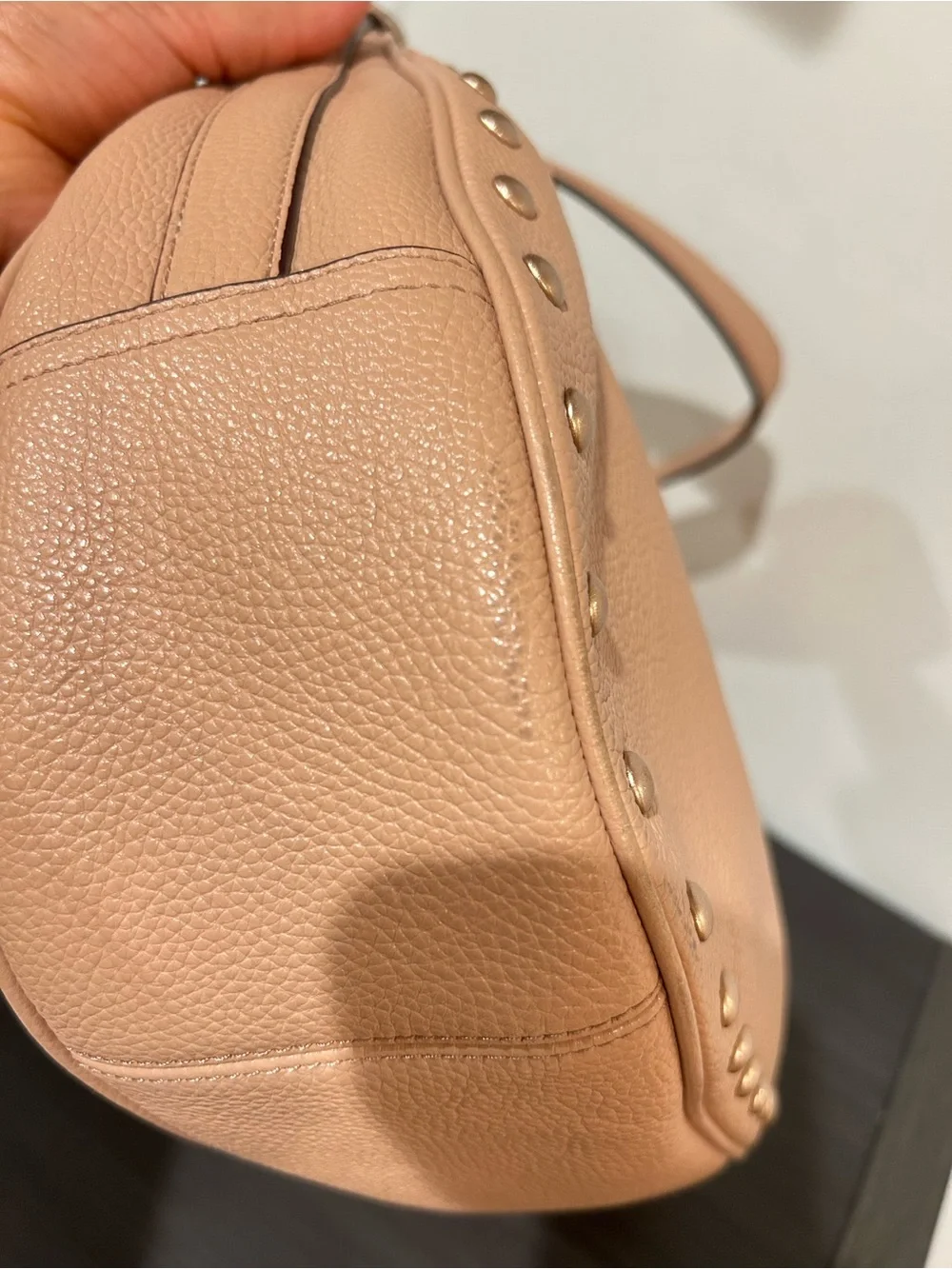 Coach East/West Harley Leather Hobo Bag Style#F22548 EUC